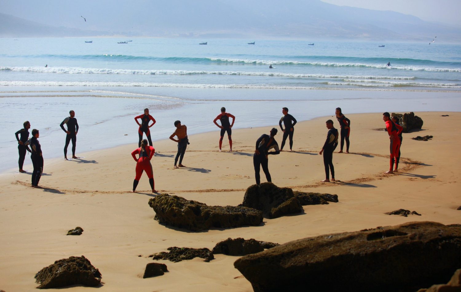 surf plage maroc baie imsouane auberge tigmi blue